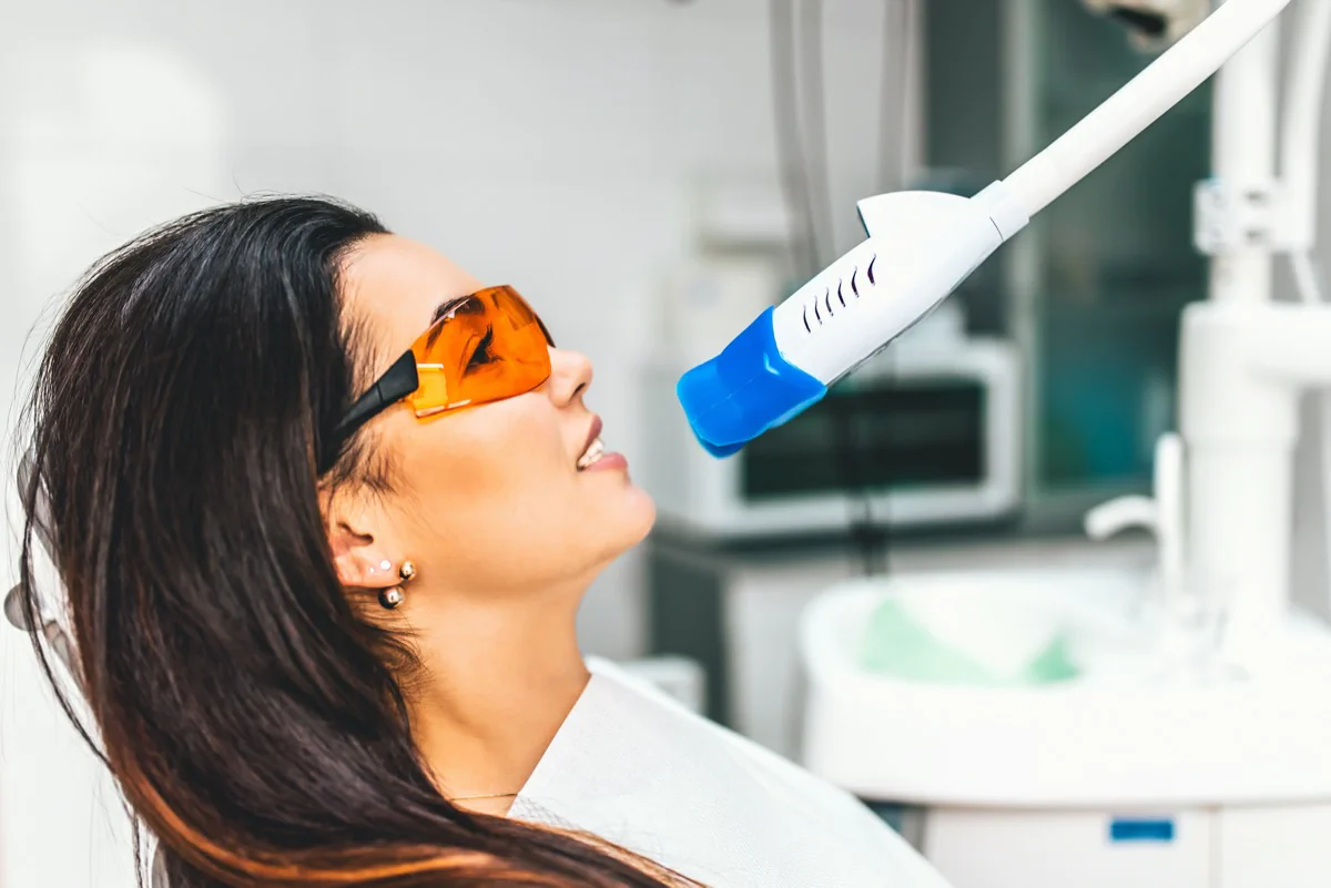 Teeth whitening procedure